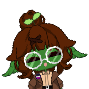 Broto's pixel Vtuber model