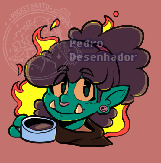 digital illustration of Broto