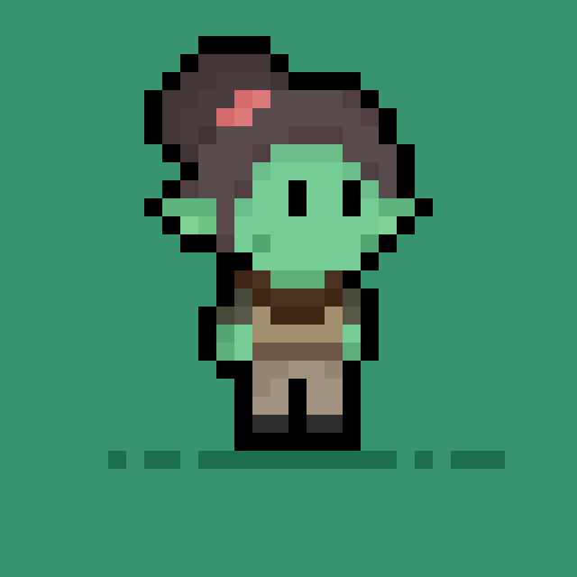 16bits pixel art of Broto